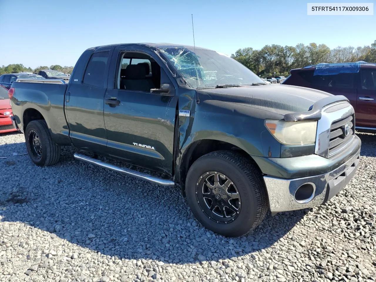 2007 Toyota Tundra Double Cab Sr5 VIN: 5TFRT54117X009306 Lot: 76456754