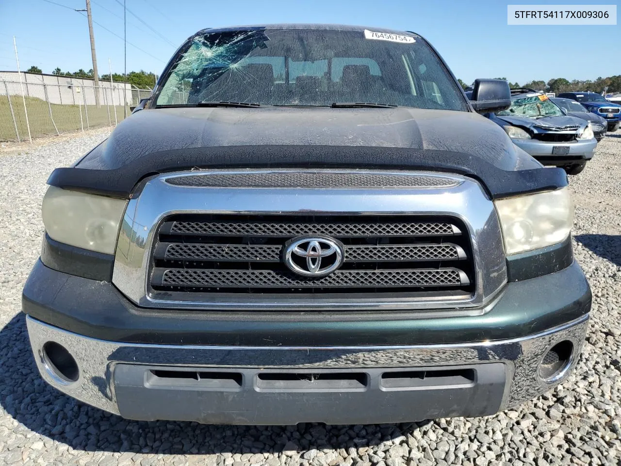 2007 Toyota Tundra Double Cab Sr5 VIN: 5TFRT54117X009306 Lot: 76456754