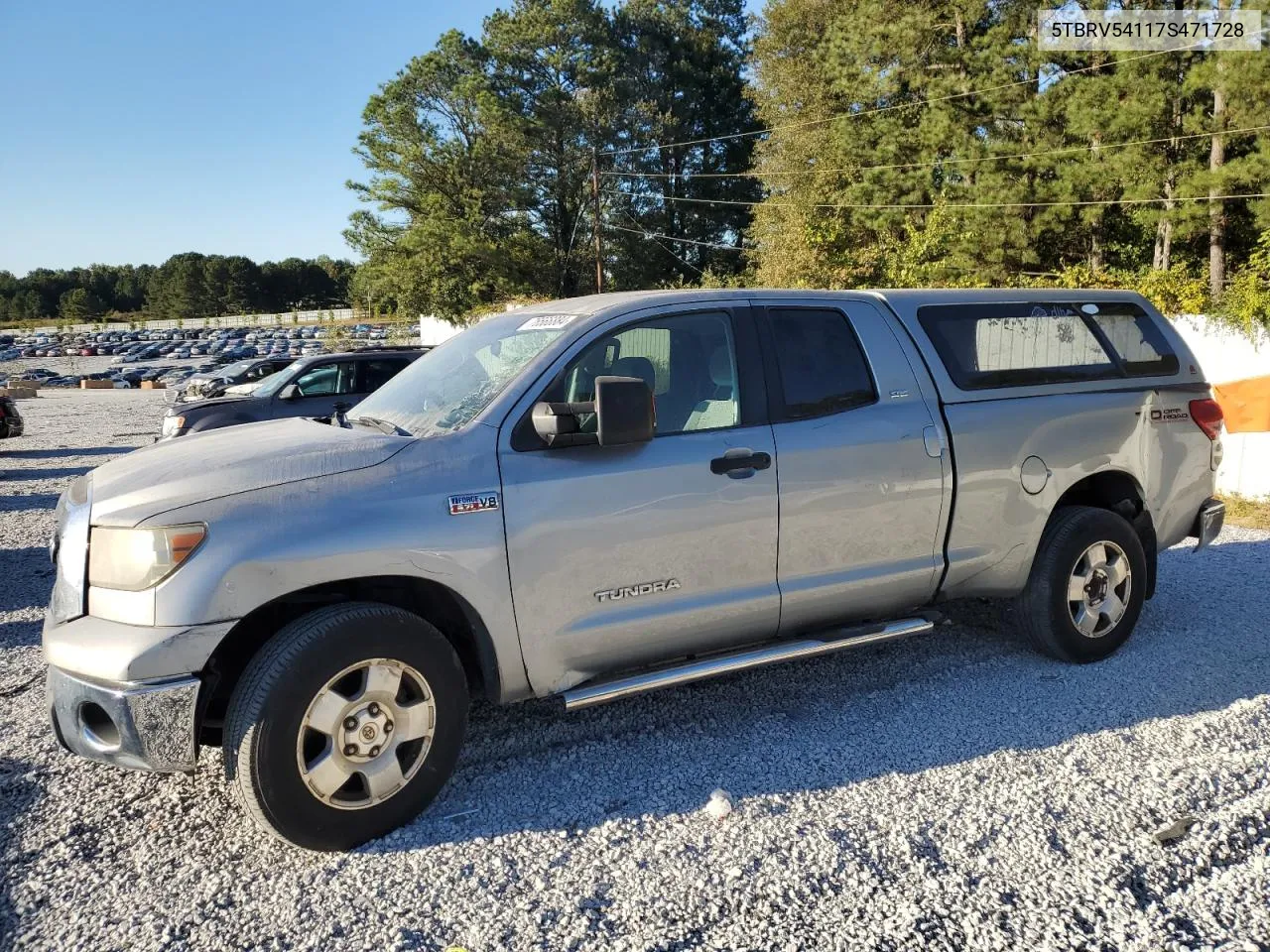 5TBRV54117S471728 2007 Toyota Tundra Double Cab Sr5