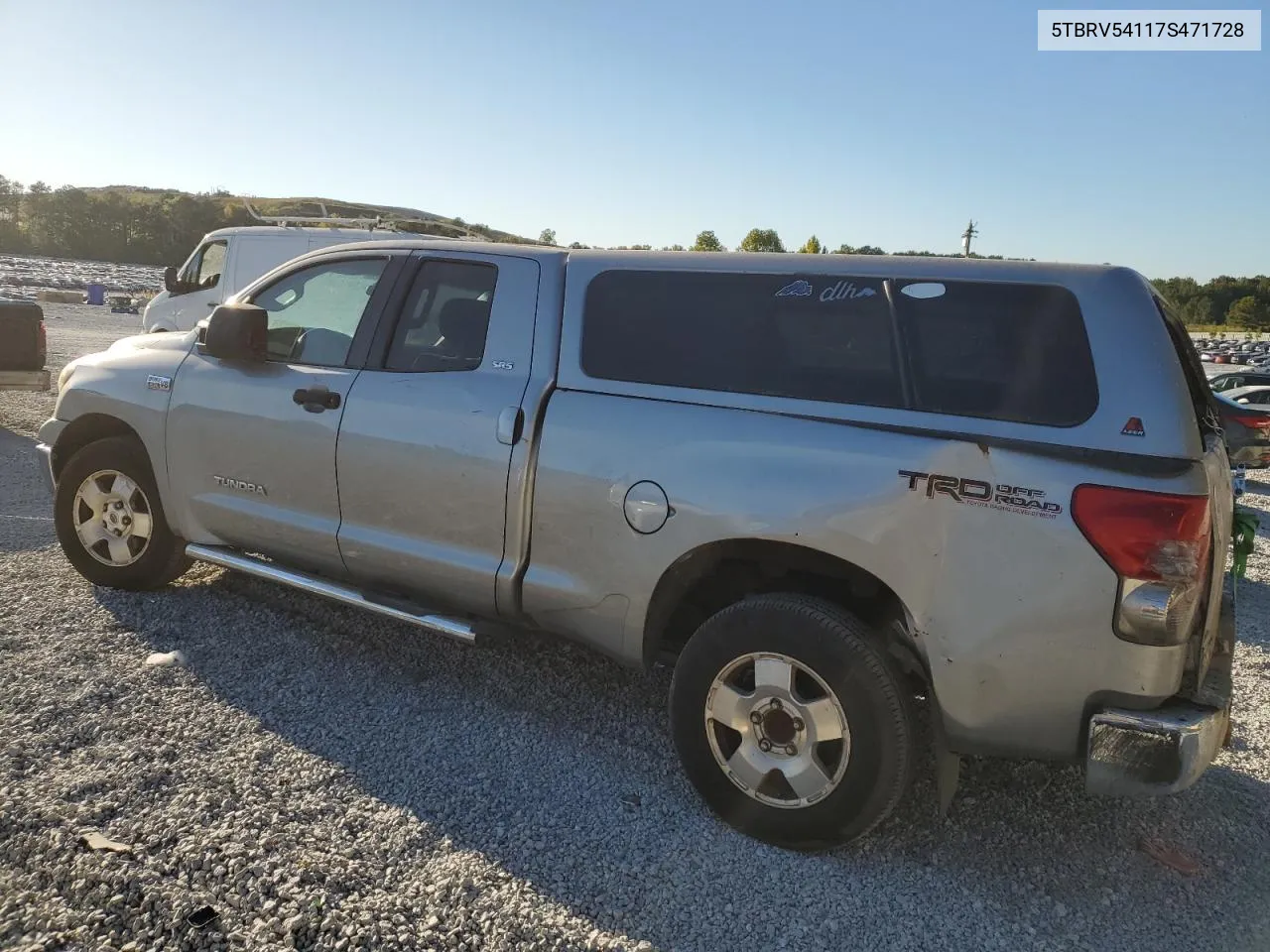 5TBRV54117S471728 2007 Toyota Tundra Double Cab Sr5