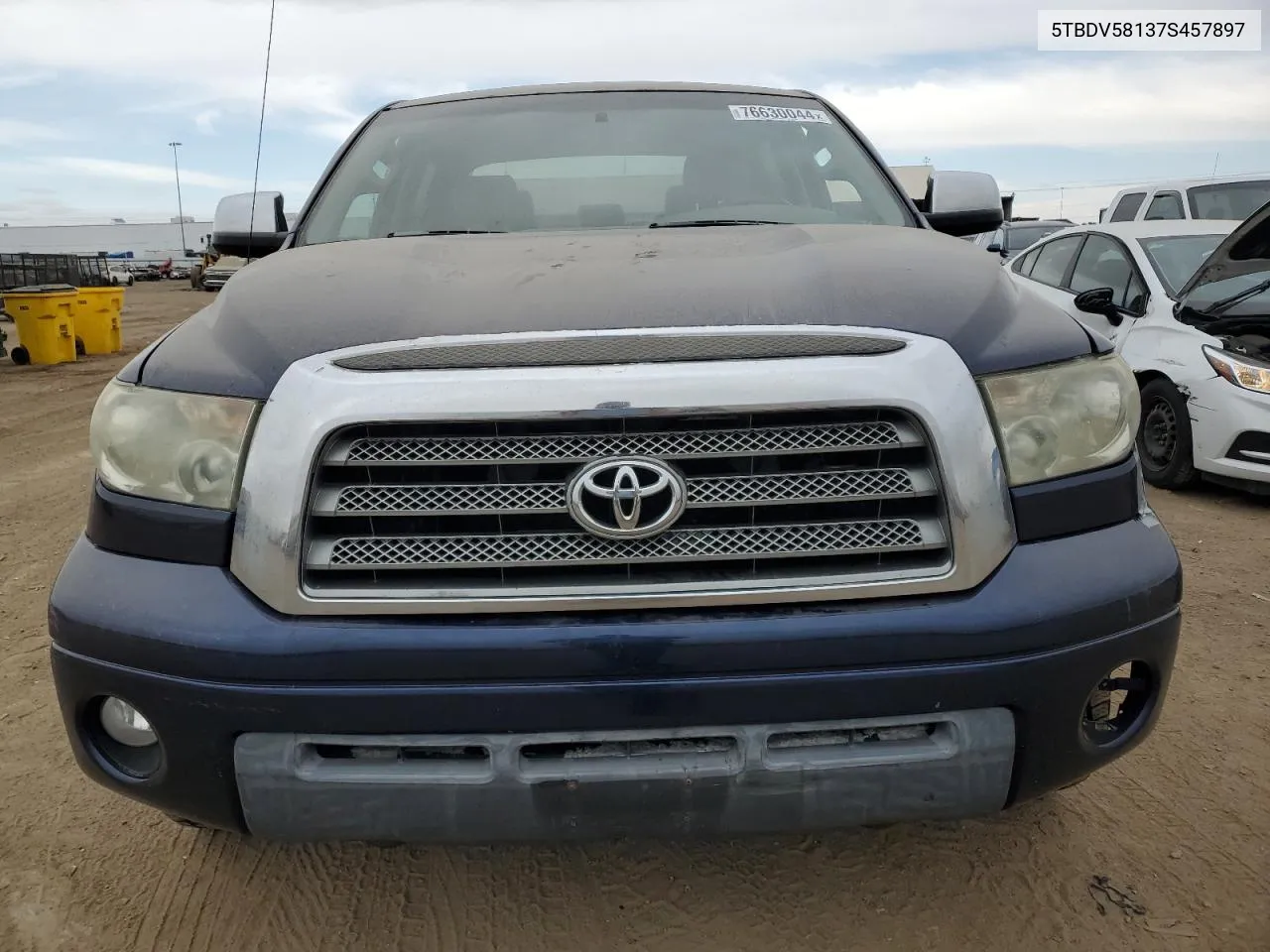 2007 Toyota Tundra Crewmax Limited VIN: 5TBDV58137S457897 Lot: 76630044