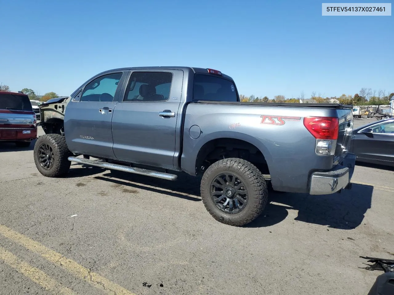 5TFEV54137X027461 2007 Toyota Tundra Crewmax Sr5