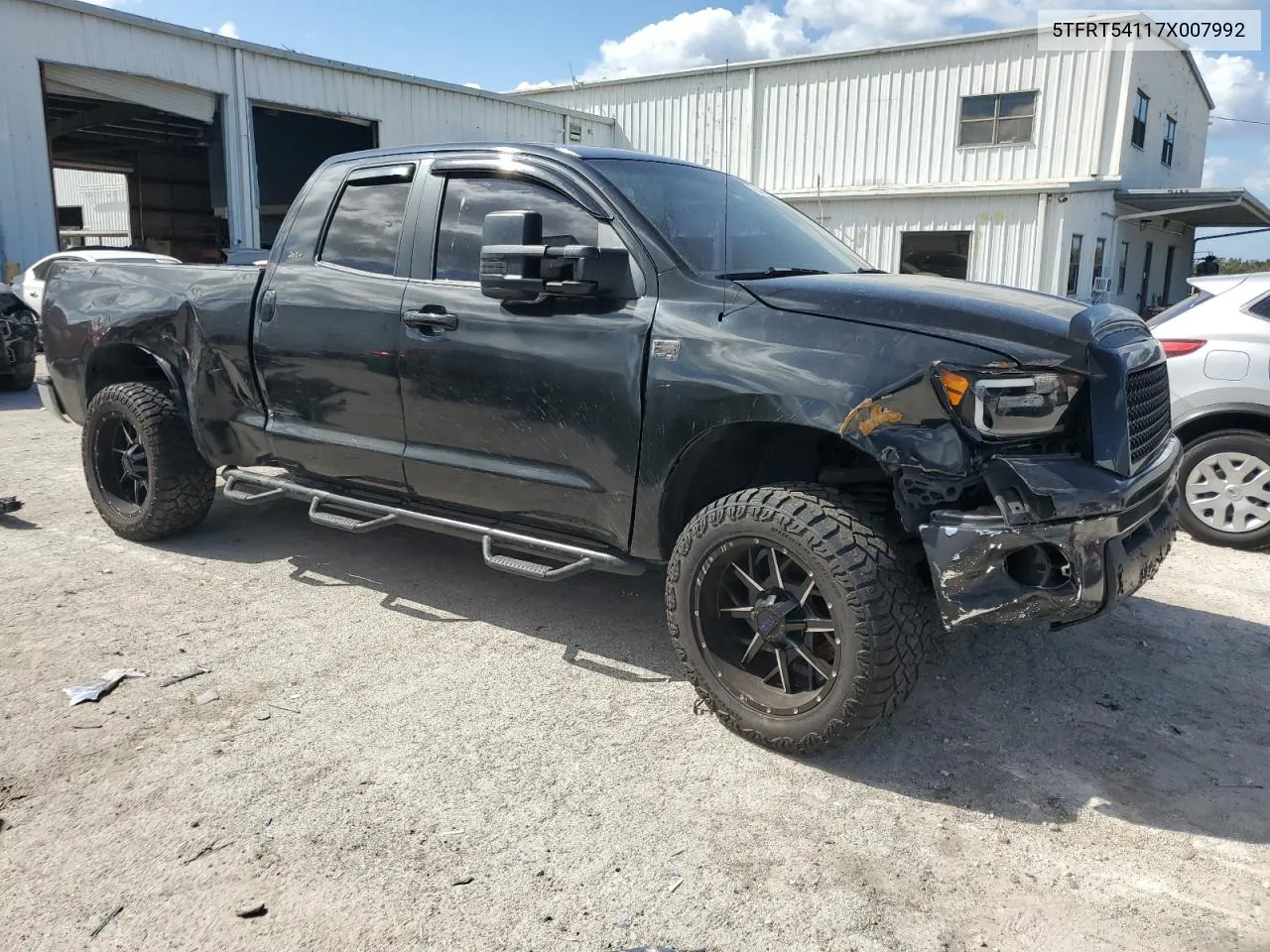 2007 Toyota Tundra Double Cab Sr5 VIN: 5TFRT54117X007992 Lot: 76801684