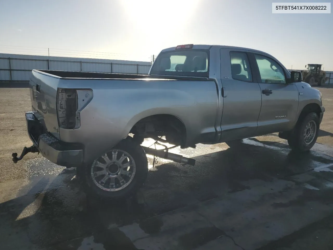 2007 Toyota Tundra Double Cab Sr5 VIN: 5TFBT541X7X008222 Lot: 76990404