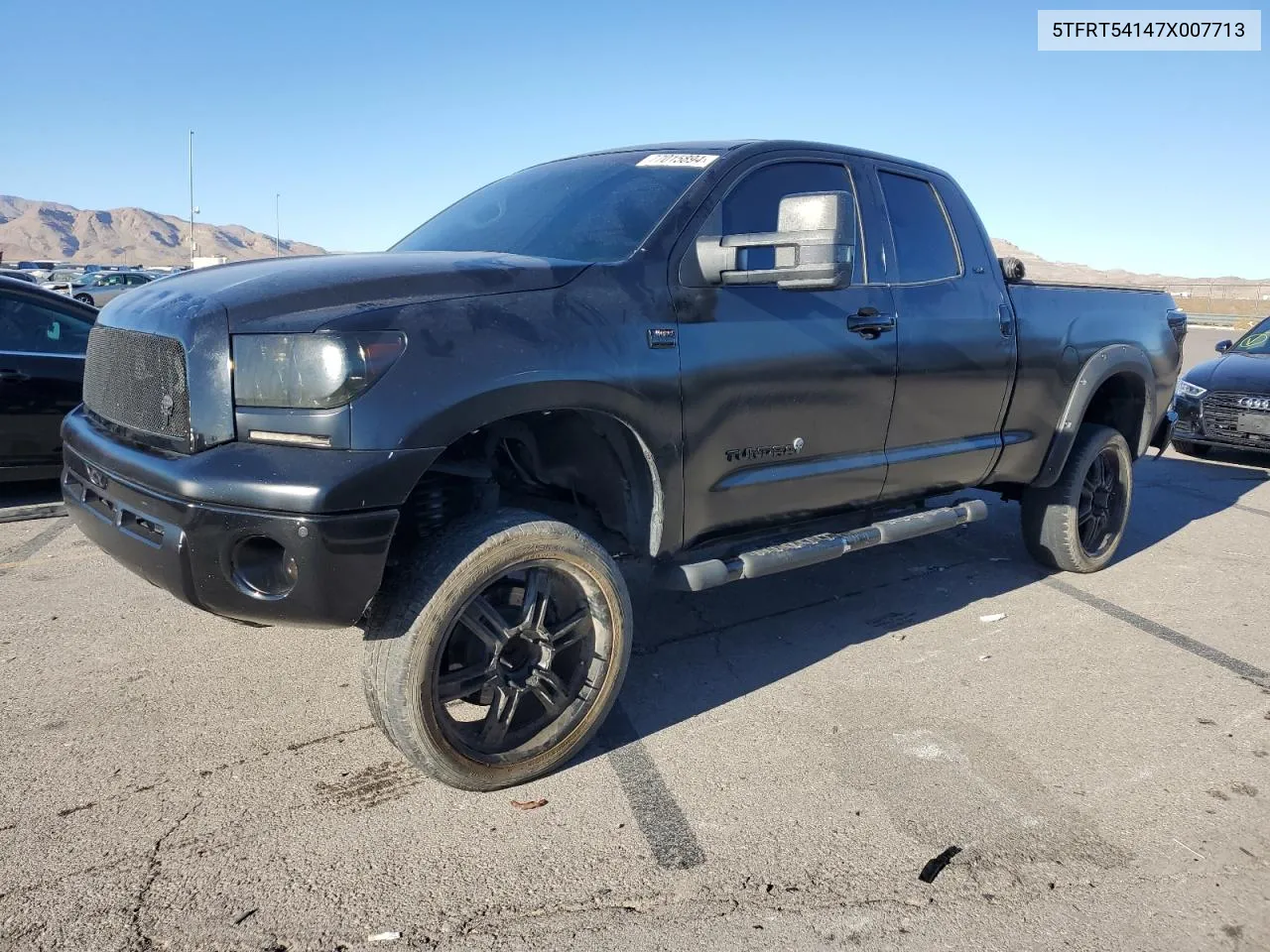 2007 Toyota Tundra Double Cab Sr5 VIN: 5TFRT54147X007713 Lot: 77015894