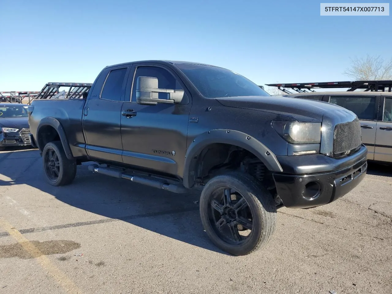 2007 Toyota Tundra Double Cab Sr5 VIN: 5TFRT54147X007713 Lot: 77015894