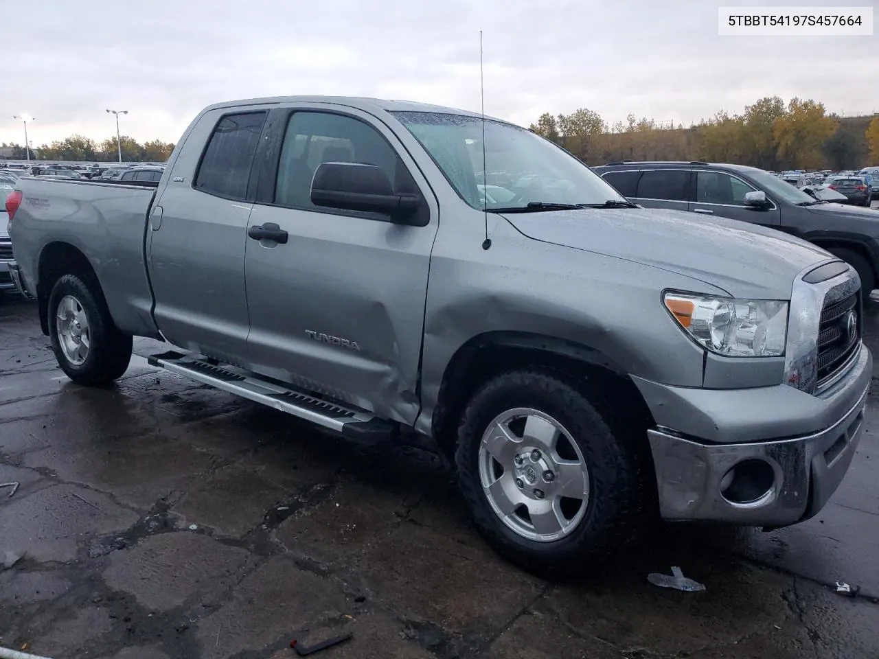 2007 Toyota Tundra Double Cab Sr5 VIN: 5TBBT54197S457664 Lot: 77100594