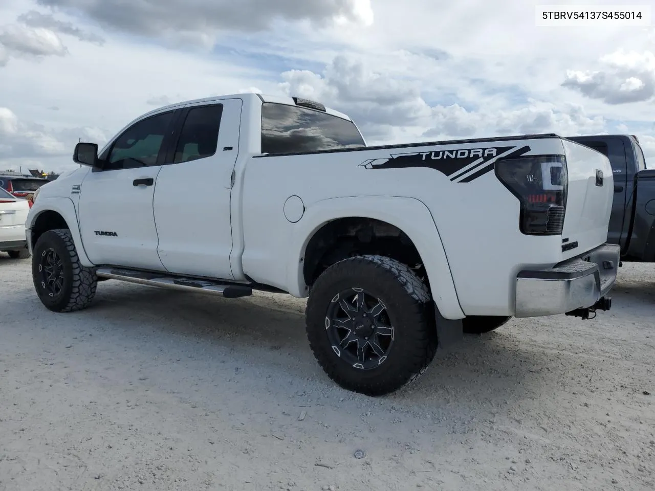 2007 Toyota Tundra Double Cab Sr5 VIN: 5TBRV54137S455014 Lot: 77149984