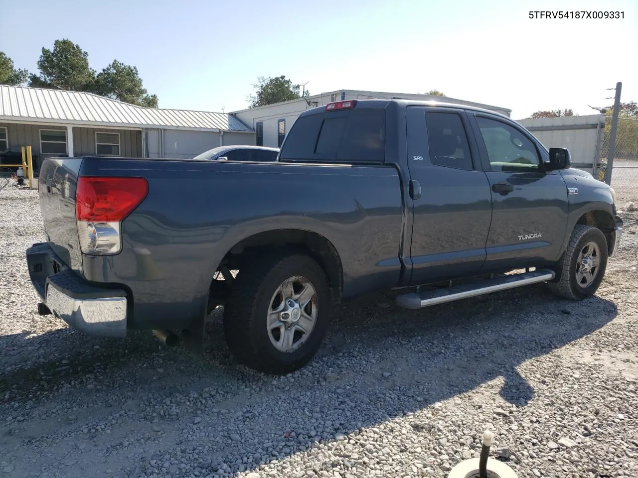 2007 Toyota Tundra Double Cab Sr5 VIN: 5TFRV54187X009331 Lot: 77181094