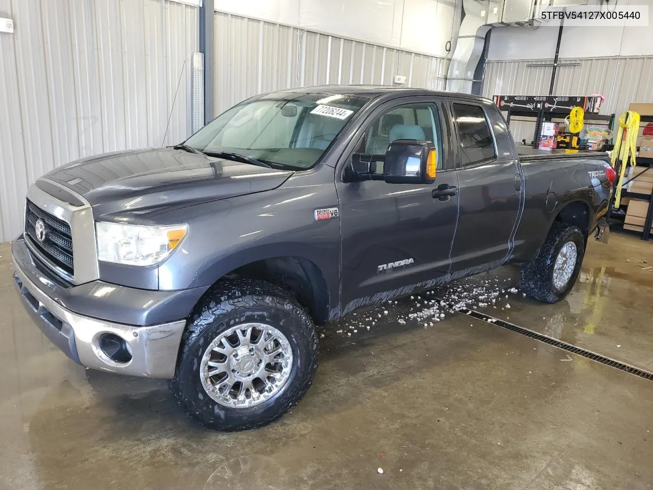 2007 Toyota Tundra Double Cab Sr5 VIN: 5TFBV54127X005440 Lot: 77206244