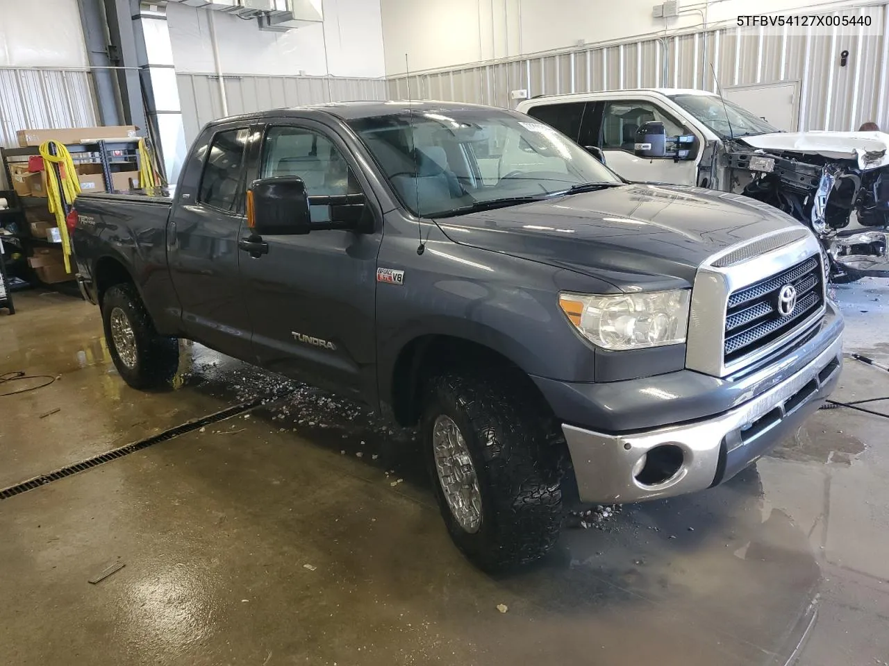 2007 Toyota Tundra Double Cab Sr5 VIN: 5TFBV54127X005440 Lot: 77206244