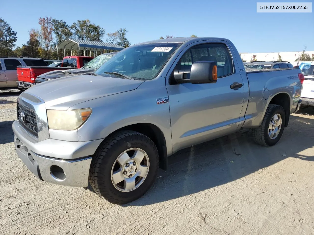 2007 Toyota Tundra VIN: 5TFJV52157X002255 Lot: 77317304