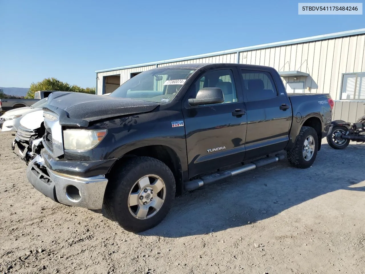 5TBDV54117S484246 2007 Toyota Tundra Crewmax Sr5