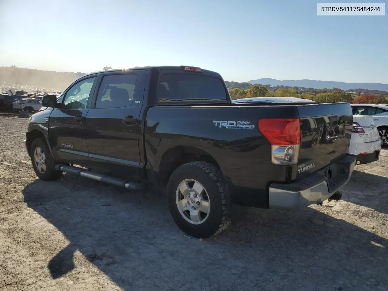 5TBDV54117S484246 2007 Toyota Tundra Crewmax Sr5