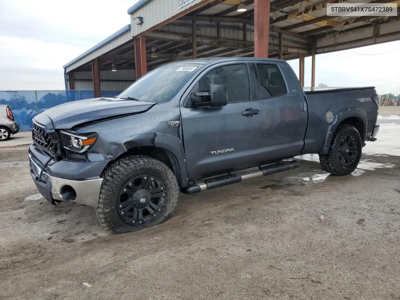 2007 Toyota Tundra Double Cab Sr5 VIN: 5TBRV541X7S472389 Lot: 77485654