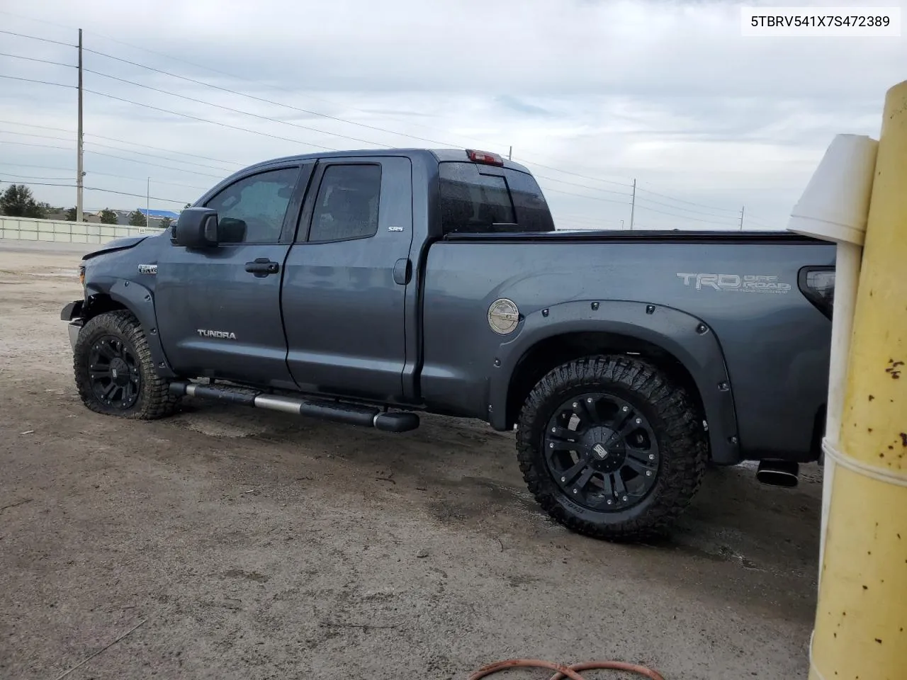 2007 Toyota Tundra Double Cab Sr5 VIN: 5TBRV541X7S472389 Lot: 77485654