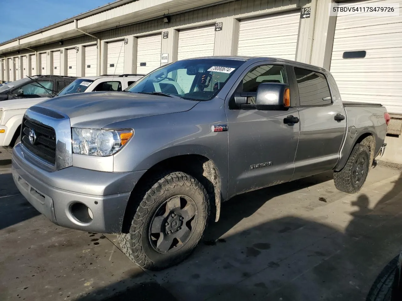 2007 Toyota Tundra Crewmax Sr5 VIN: 5TBDV54117S479726 Lot: 78080674