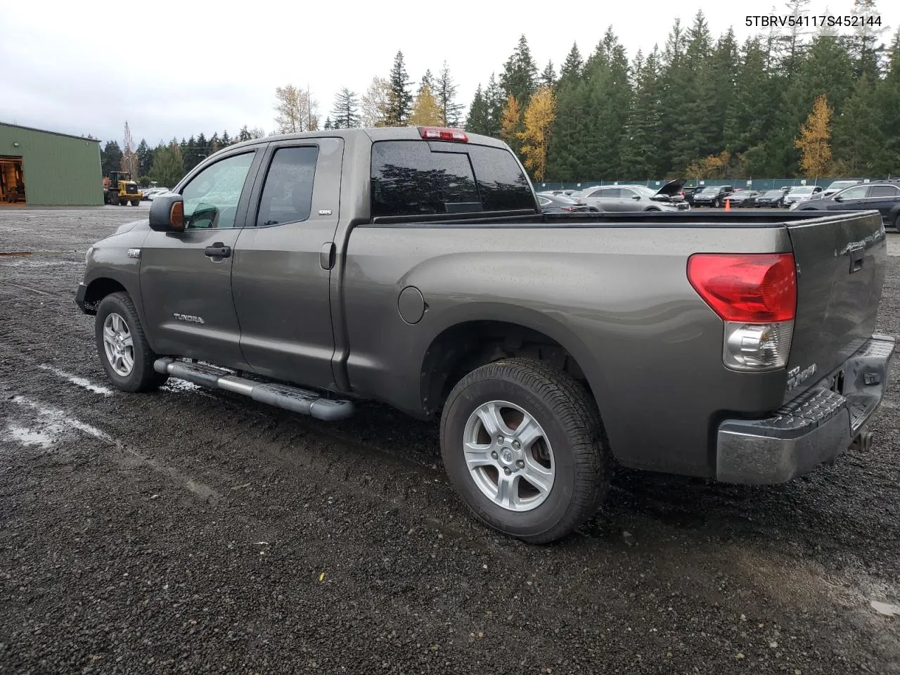 2007 Toyota Tundra Double Cab Sr5 VIN: 5TBRV54117S452144 Lot: 78302214