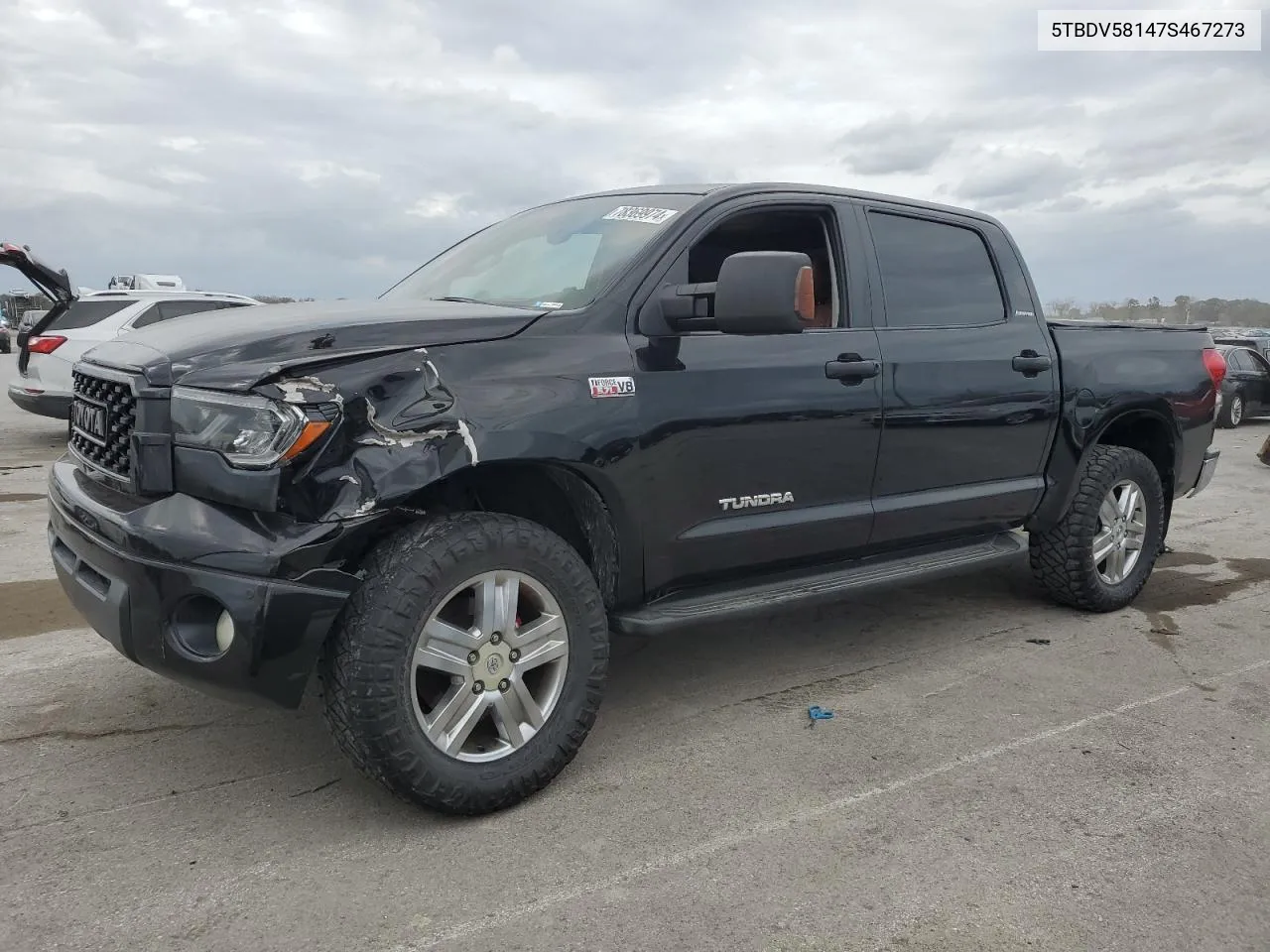 2007 Toyota Tundra Crewmax Limited VIN: 5TBDV58147S467273 Lot: 78369974