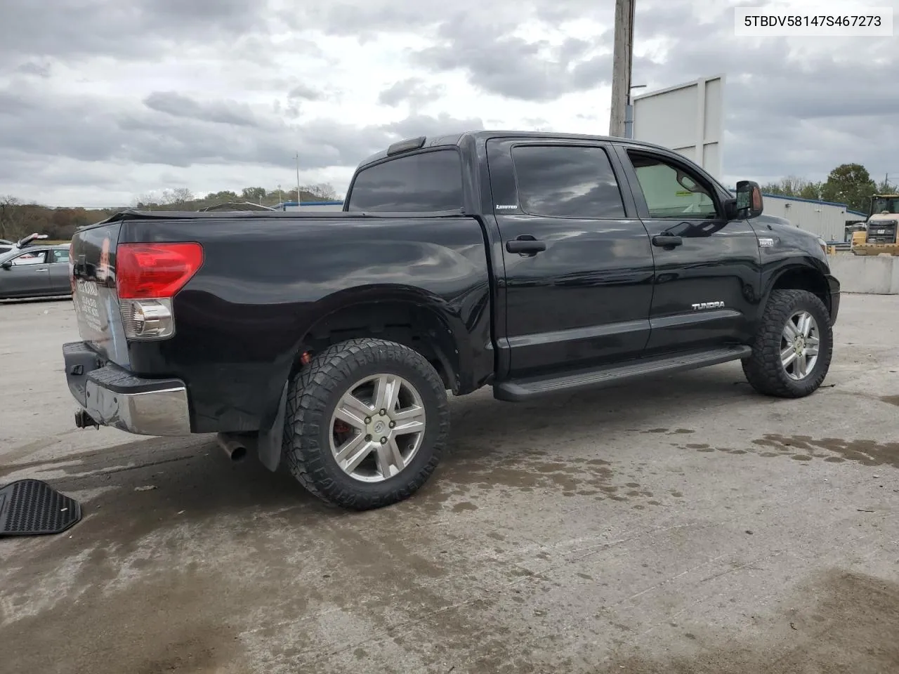 2007 Toyota Tundra Crewmax Limited VIN: 5TBDV58147S467273 Lot: 78369974