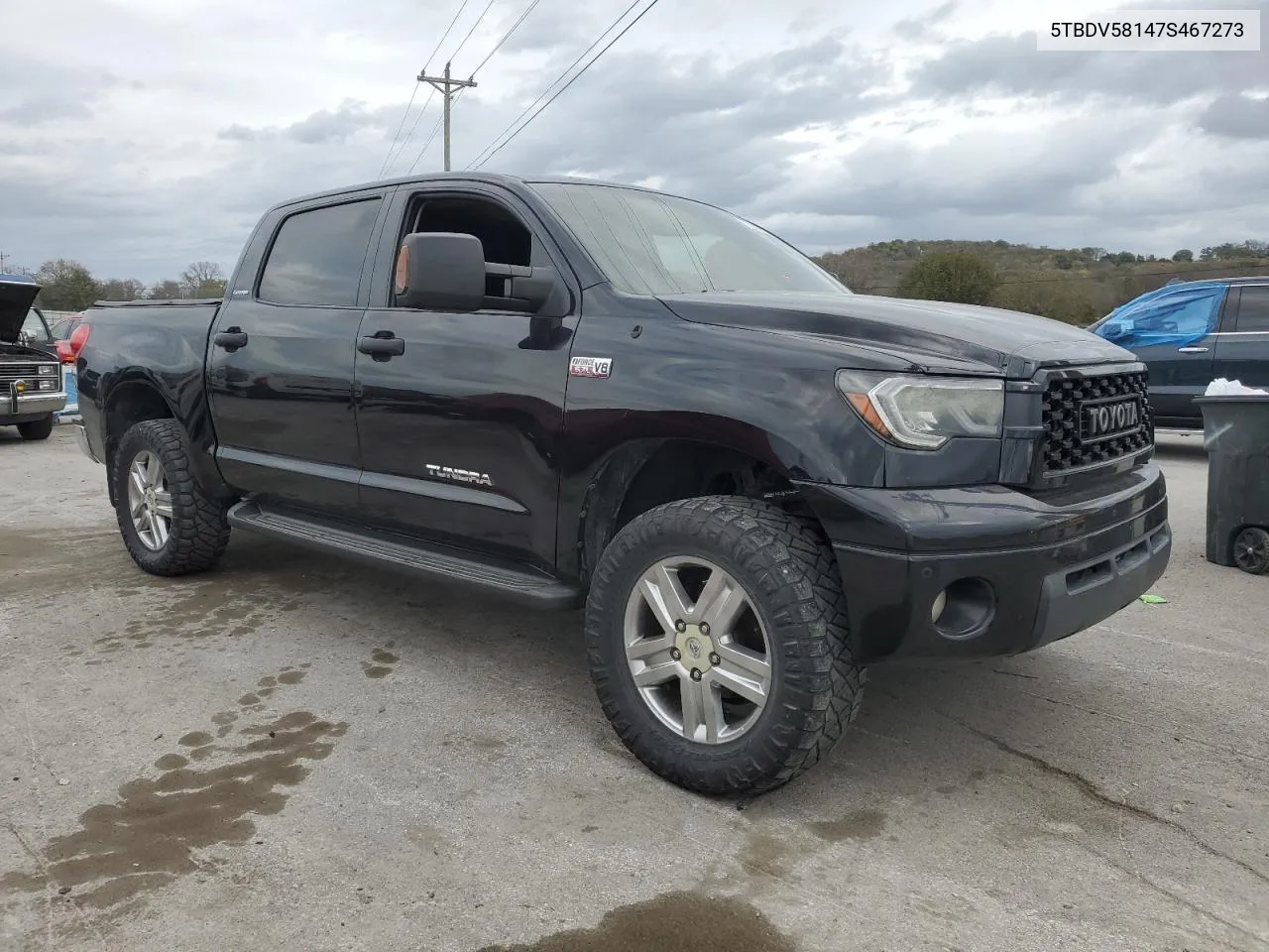 2007 Toyota Tundra Crewmax Limited VIN: 5TBDV58147S467273 Lot: 78369974