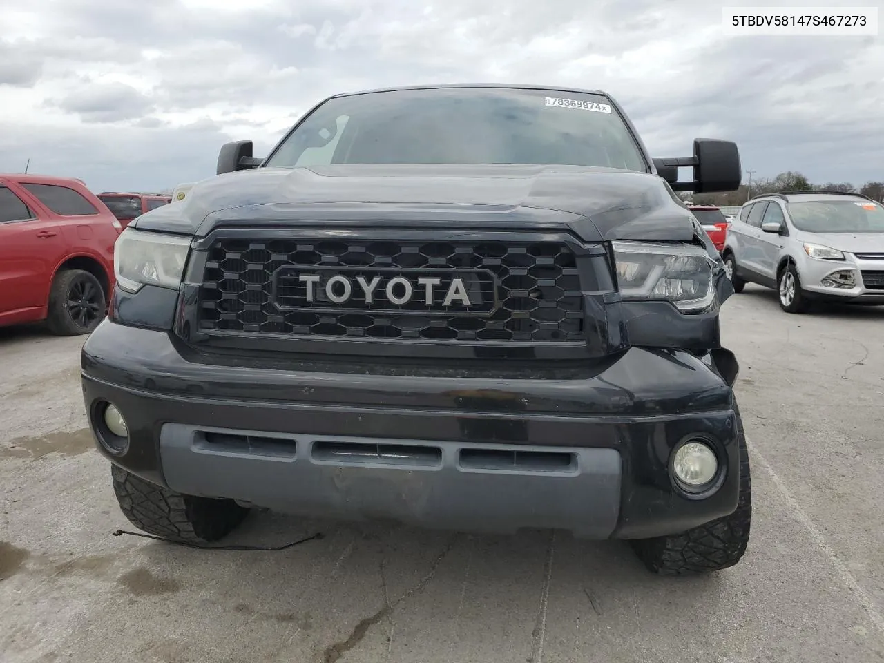 2007 Toyota Tundra Crewmax Limited VIN: 5TBDV58147S467273 Lot: 78369974