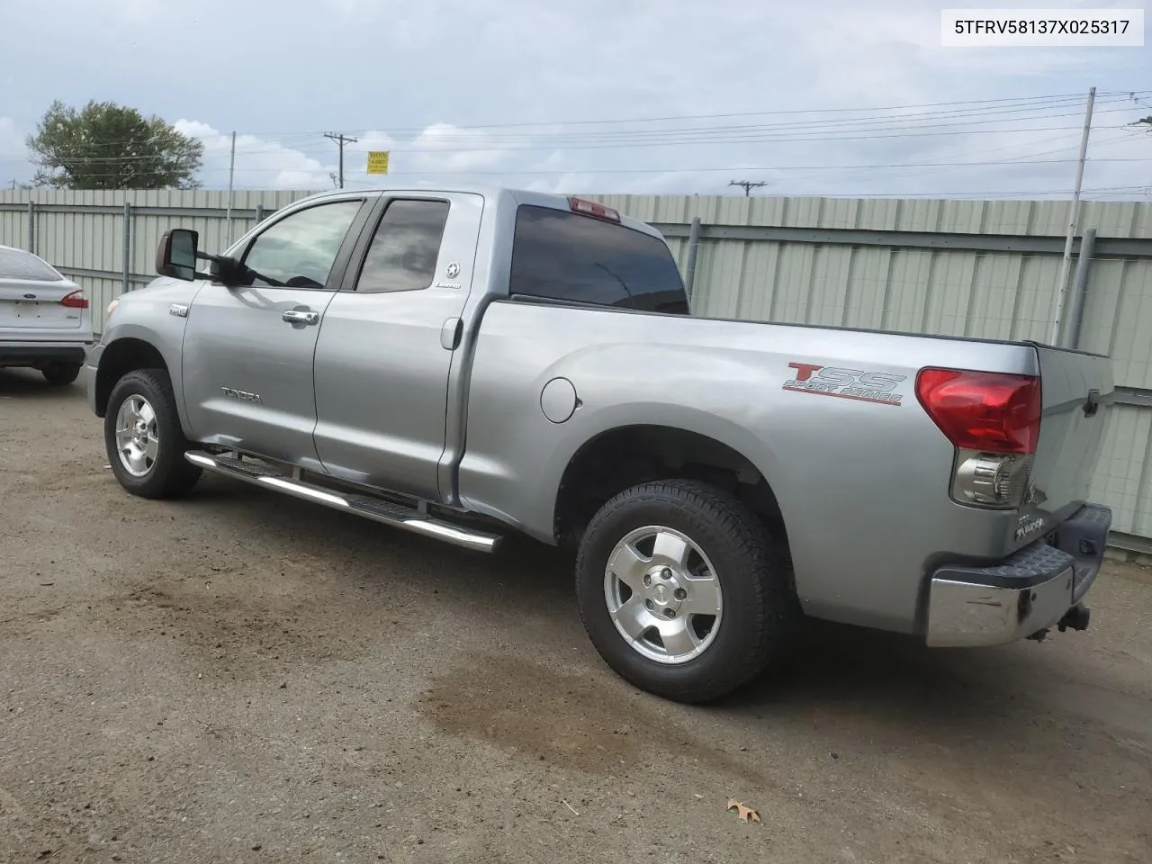 2007 Toyota Tundra Double Cab Limited VIN: 5TFRV58137X025317 Lot: 78417074