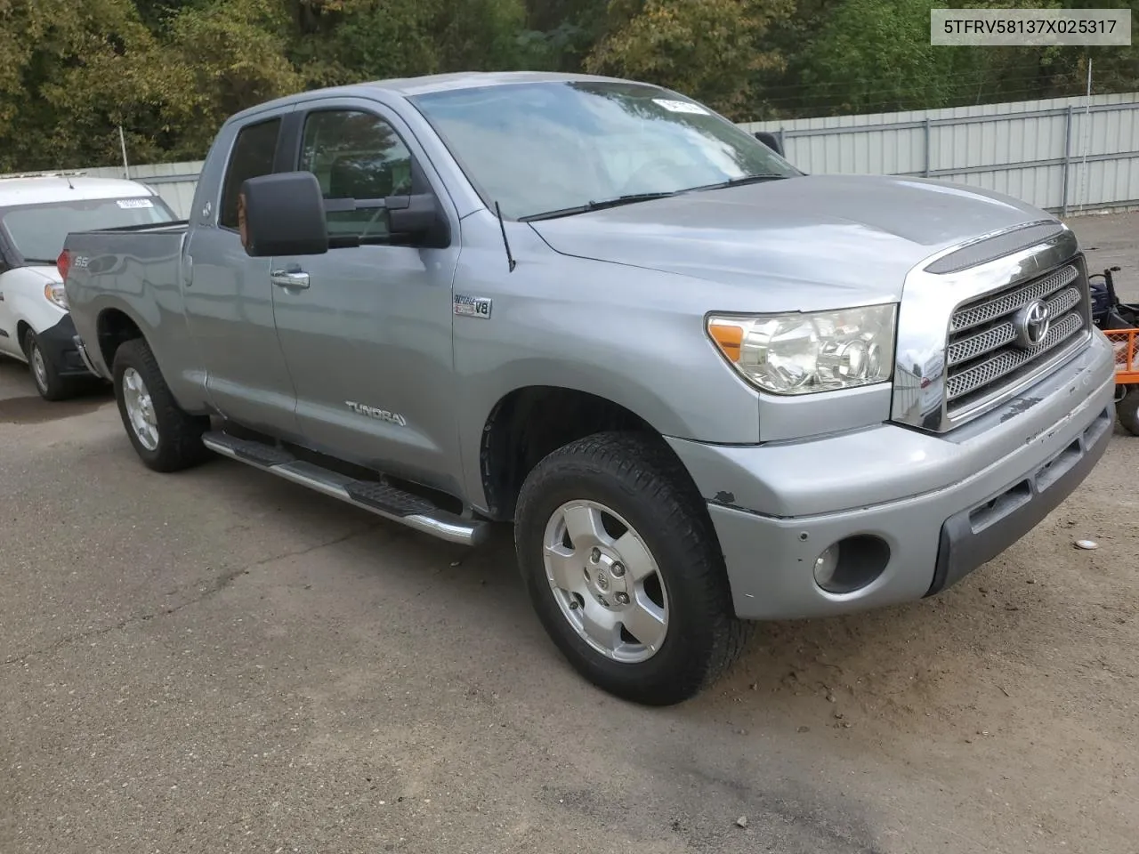 5TFRV58137X025317 2007 Toyota Tundra Double Cab Limited