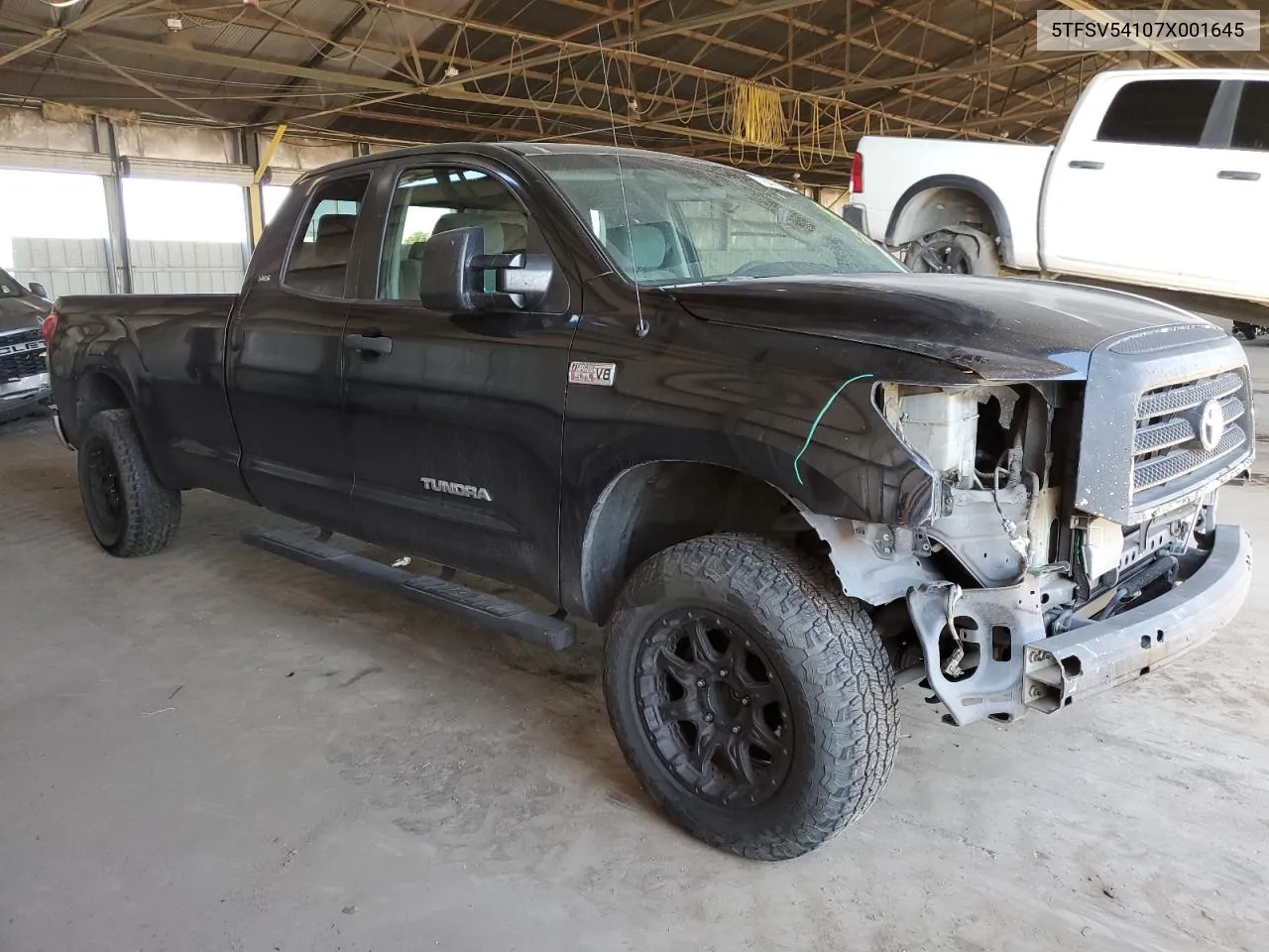 2007 Toyota Tundra Double Cab Sr5 VIN: 5TFSV54107X001645 Lot: 78447934