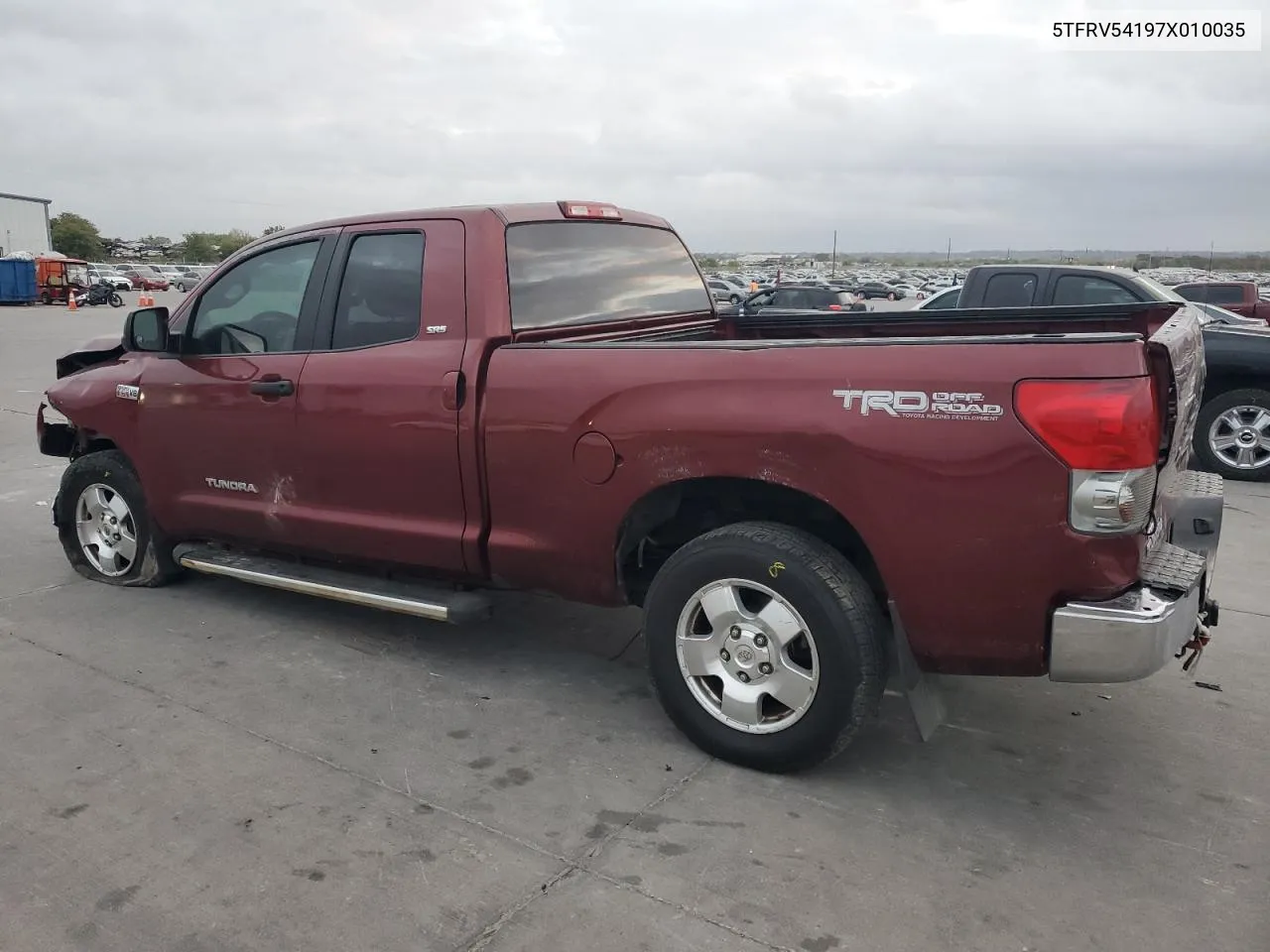 2007 Toyota Tundra Double Cab Sr5 VIN: 5TFRV54197X010035 Lot: 78617074