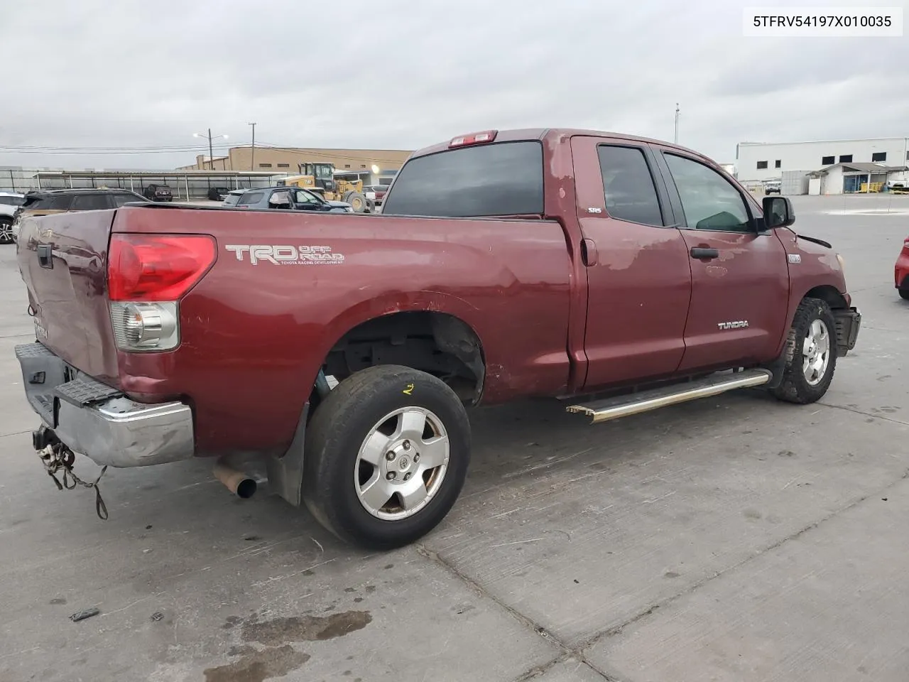 2007 Toyota Tundra Double Cab Sr5 VIN: 5TFRV54197X010035 Lot: 78617074