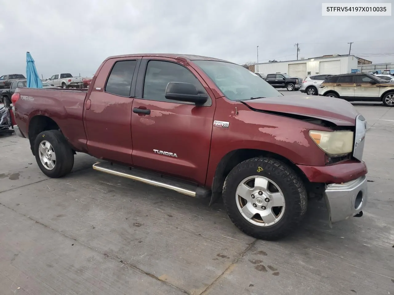 2007 Toyota Tundra Double Cab Sr5 VIN: 5TFRV54197X010035 Lot: 78617074