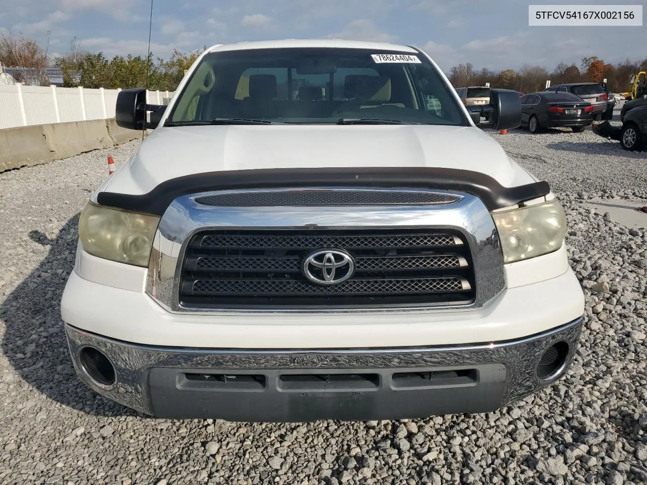 2007 Toyota Tundra Double Cab Sr5 VIN: 5TFCV54167X002156 Lot: 78624404