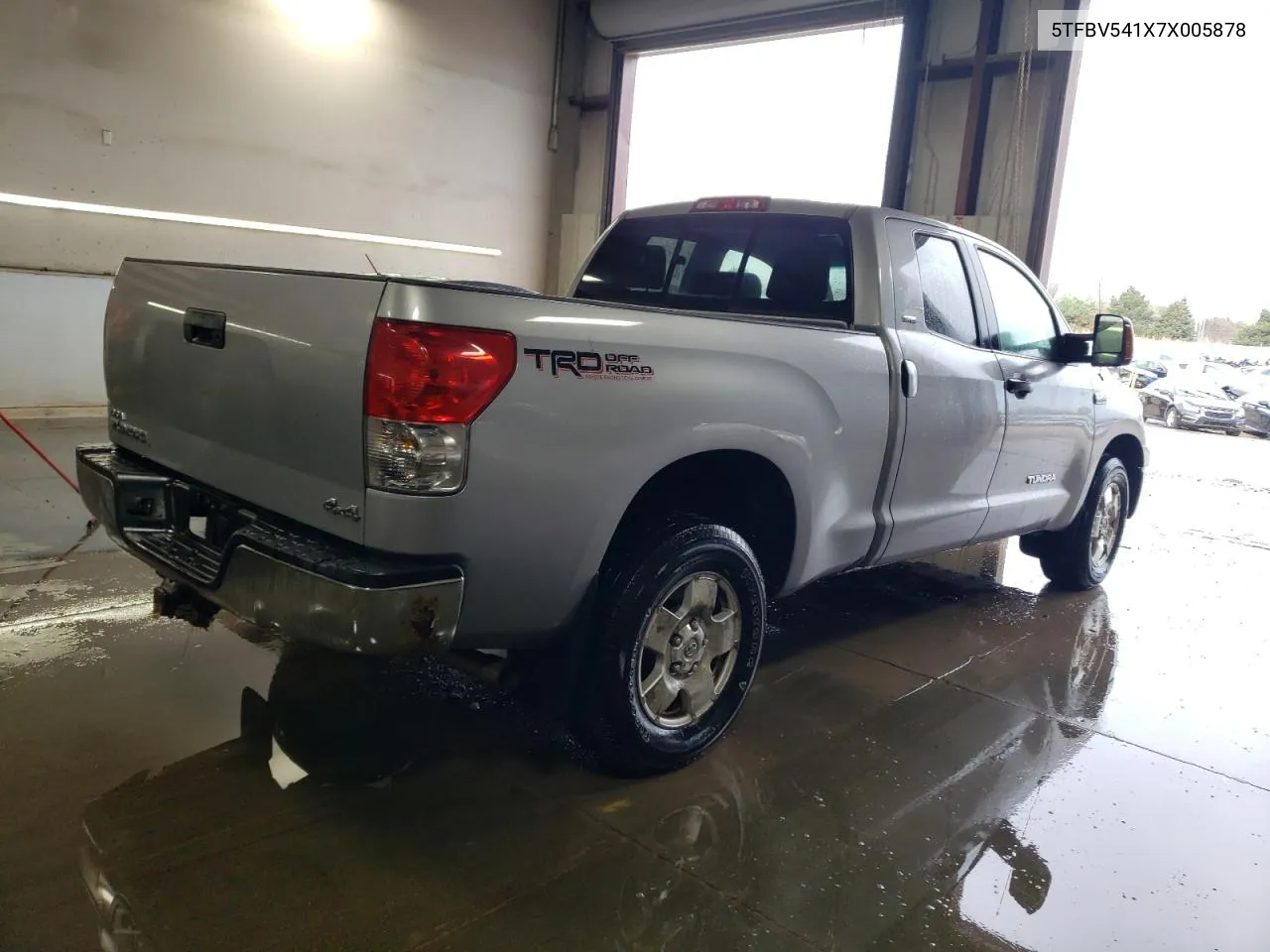 2007 Toyota Tundra Double Cab Sr5 VIN: 5TFBV541X7X005878 Lot: 78867604