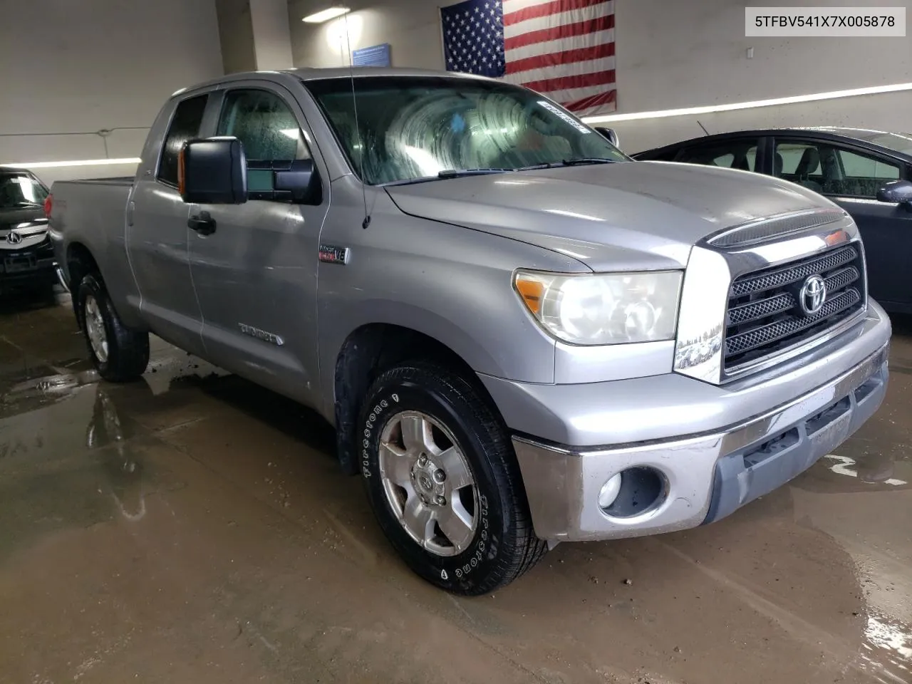 2007 Toyota Tundra Double Cab Sr5 VIN: 5TFBV541X7X005878 Lot: 78867604