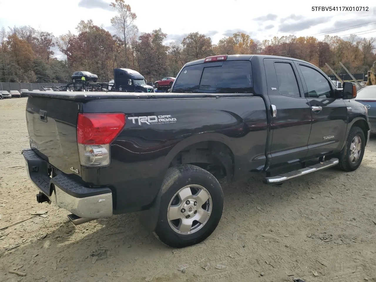 2007 Toyota Tundra Double Cab Sr5 VIN: 5TFBV54117X010712 Lot: 78935734