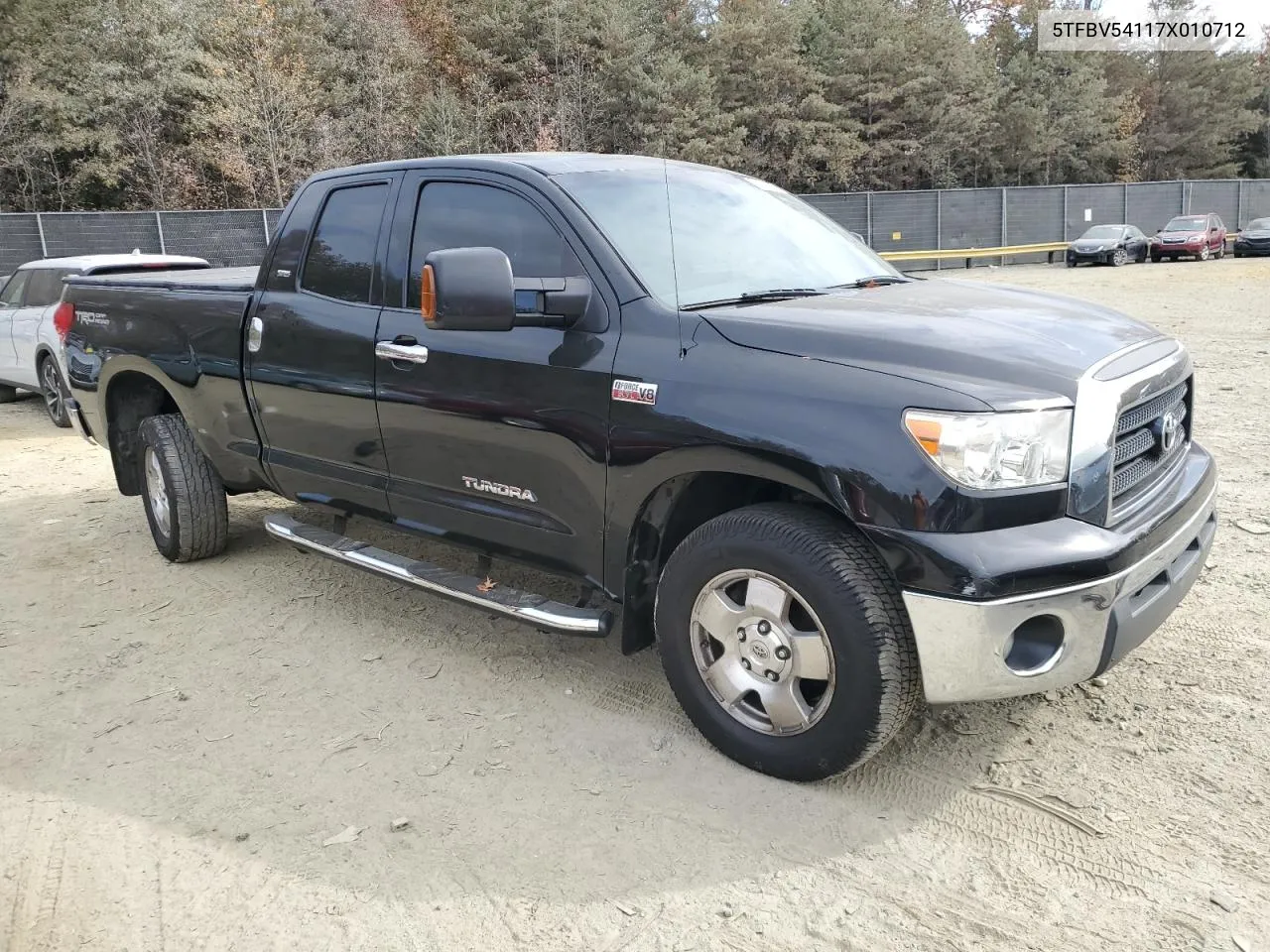 2007 Toyota Tundra Double Cab Sr5 VIN: 5TFBV54117X010712 Lot: 78935734