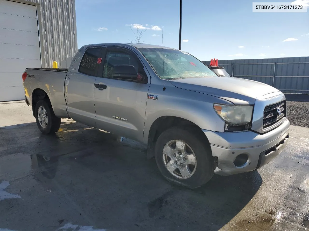 2007 Toyota Tundra Double Cab Sr5 VIN: 5TBBV54167S471273 Lot: 79231334