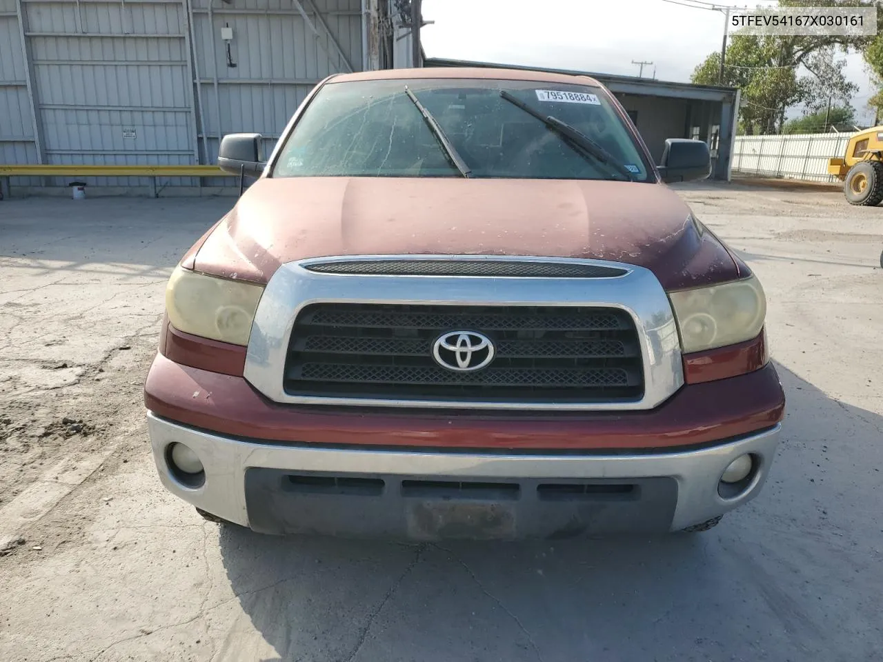 2007 Toyota Tundra Crewmax Sr5 VIN: 5TFEV54167X030161 Lot: 79518884