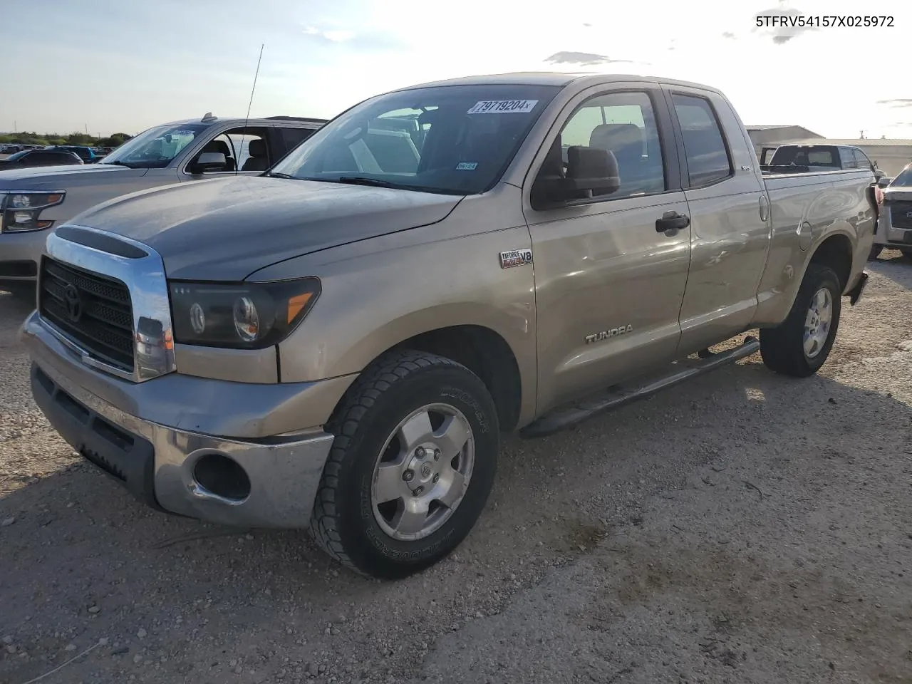 2007 Toyota Tundra Double Cab Sr5 VIN: 5TFRV54157X025972 Lot: 79719204