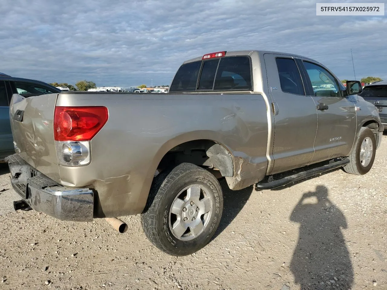 2007 Toyota Tundra Double Cab Sr5 VIN: 5TFRV54157X025972 Lot: 79719204