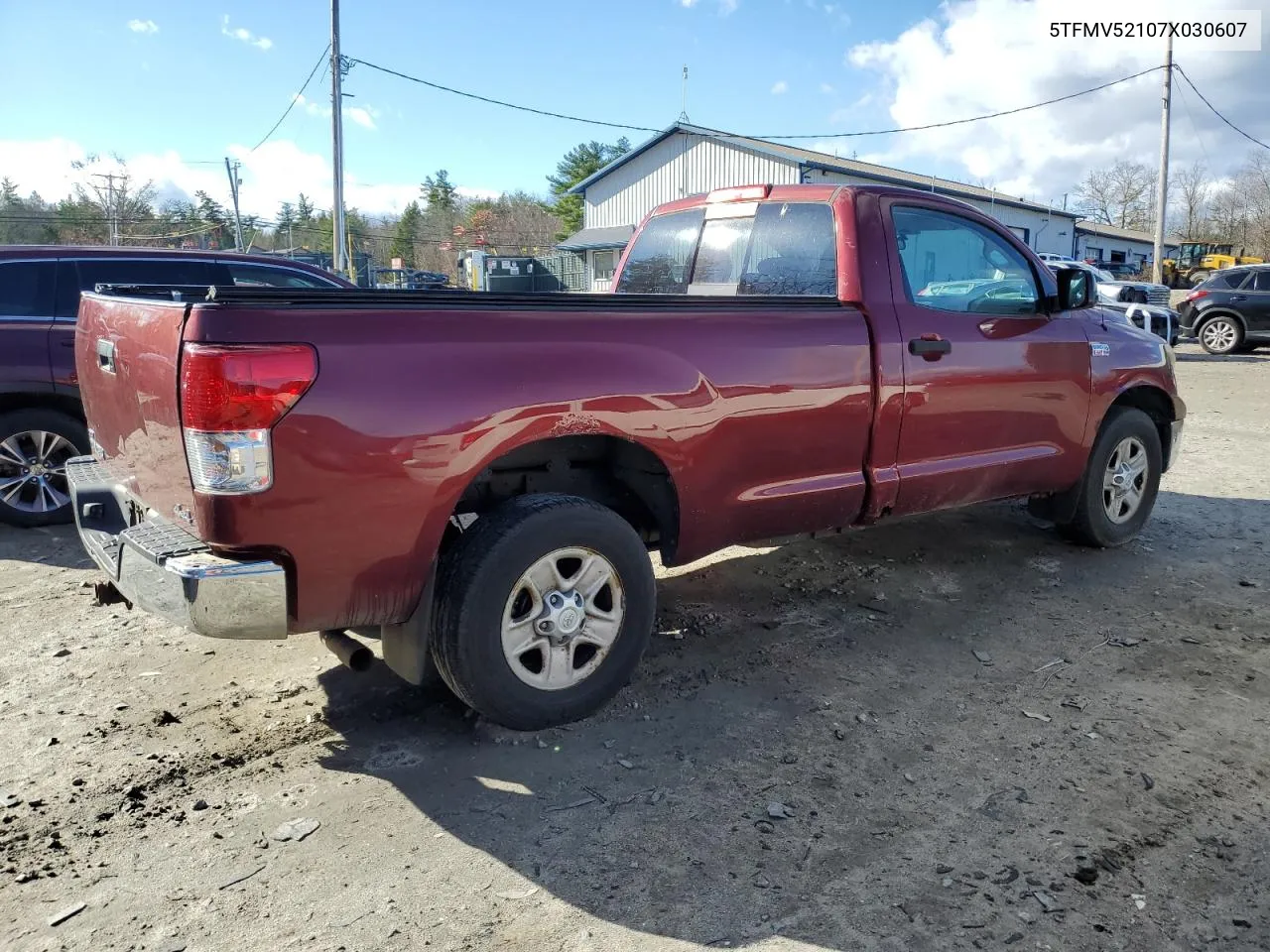 2007 Toyota Tundra VIN: 5TFMV52107X030607 Lot: 79809824