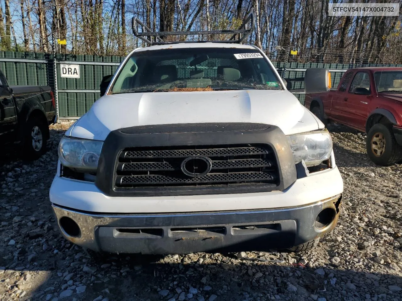 2007 Toyota Tundra Double Cab Sr5 VIN: 5TFCV54147X004732 Lot: 79953294