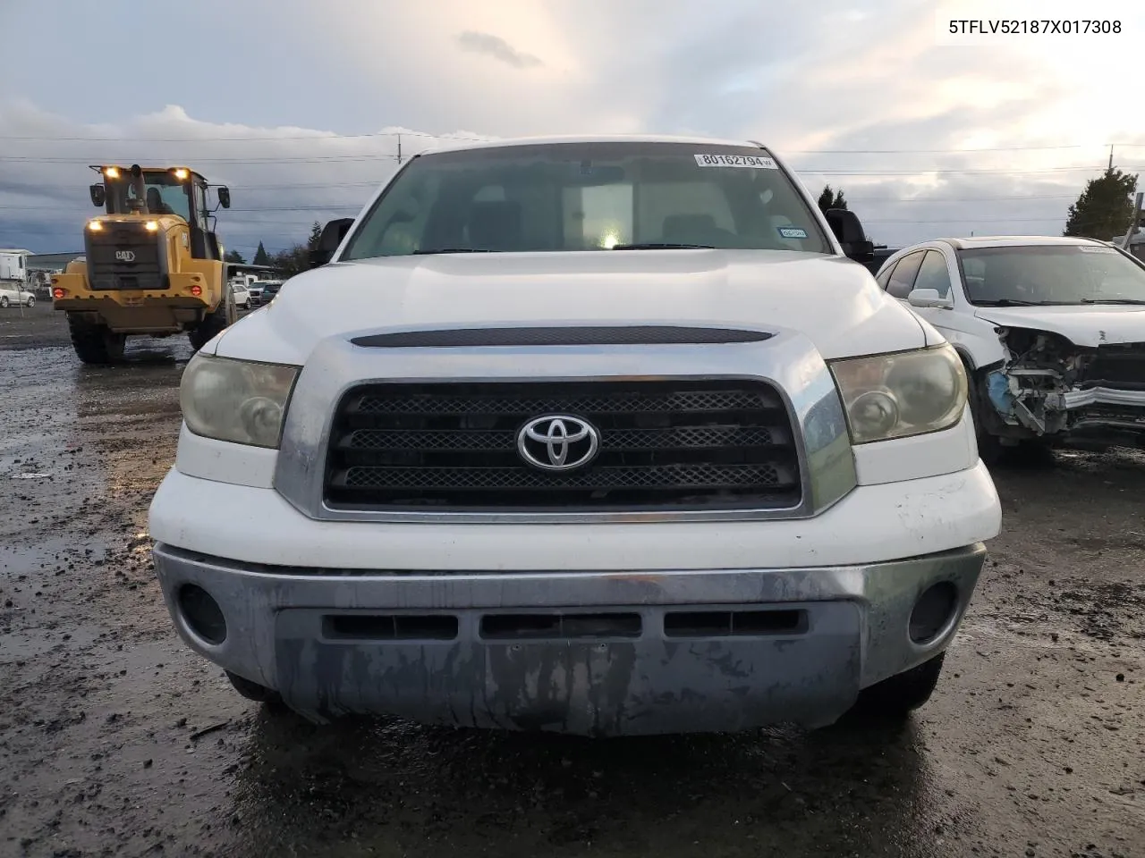 2007 Toyota Tundra VIN: 5TFLV52187X017308 Lot: 80162794