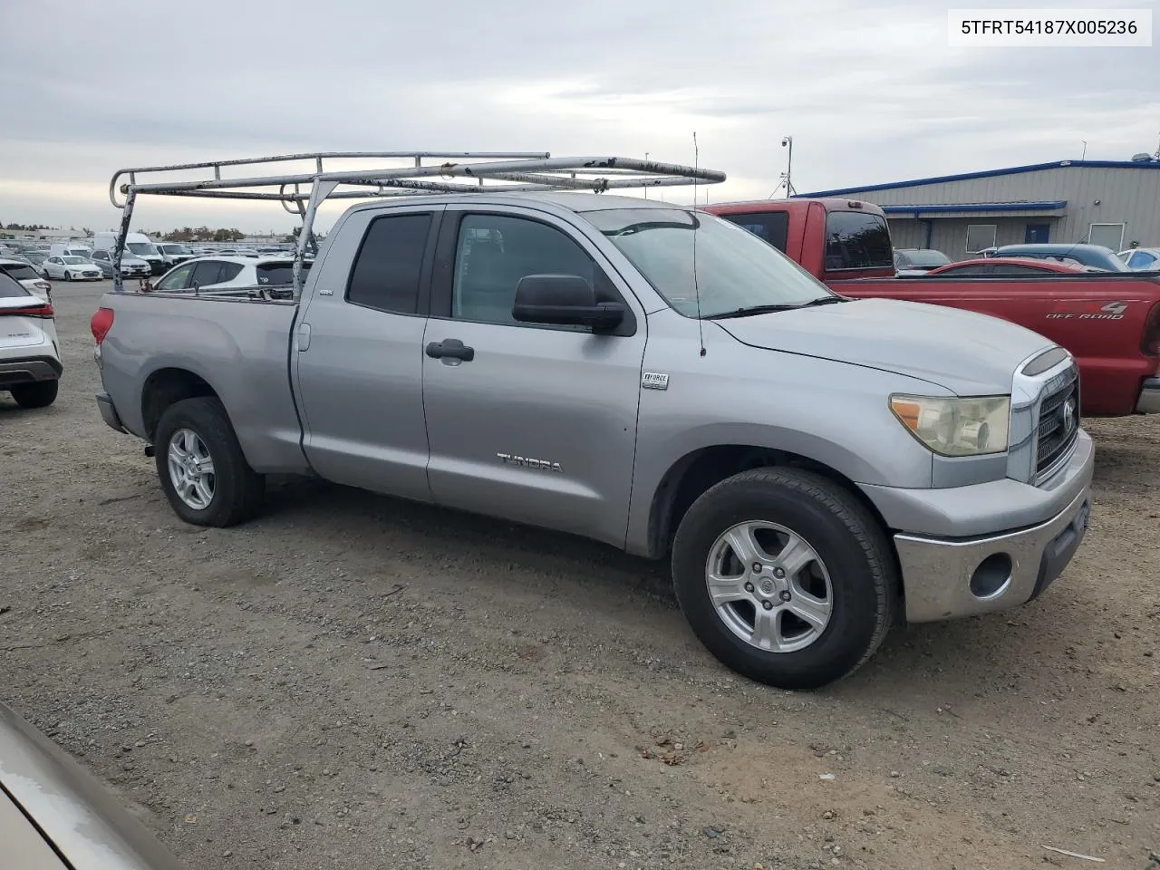 2007 Toyota Tundra Double Cab Sr5 VIN: 5TFRT54187X005236 Lot: 80787304