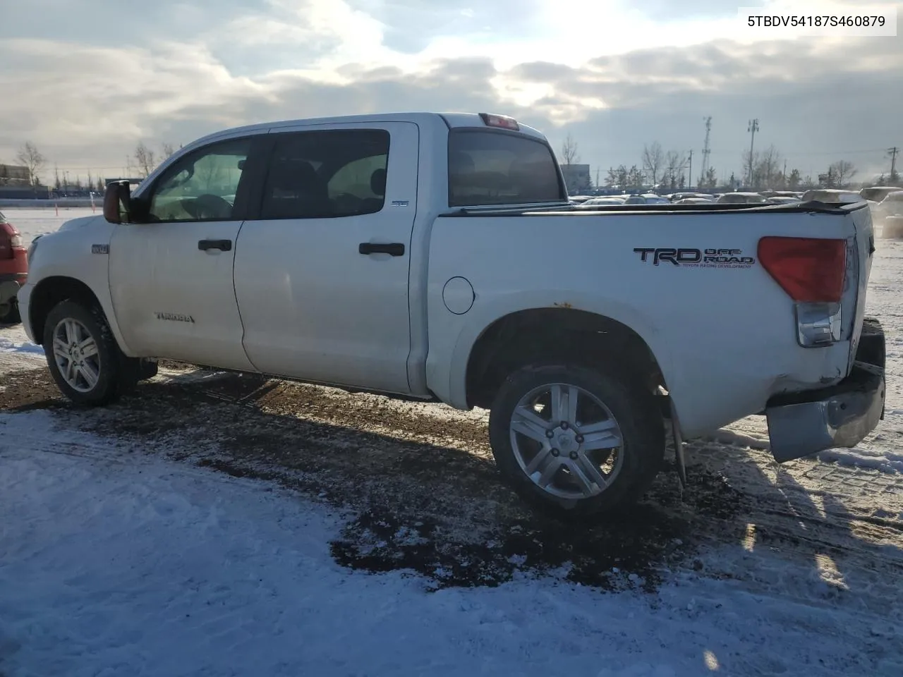 2007 Toyota Tundra Crewmax Sr5 VIN: 5TBDV54187S460879 Lot: 80897704