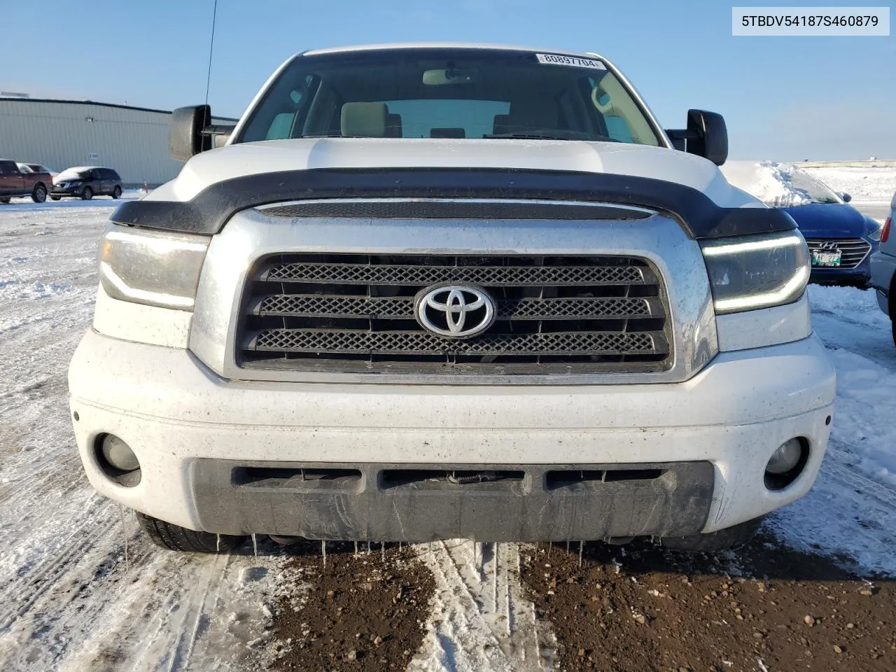 2007 Toyota Tundra Crewmax Sr5 VIN: 5TBDV54187S460879 Lot: 80897704