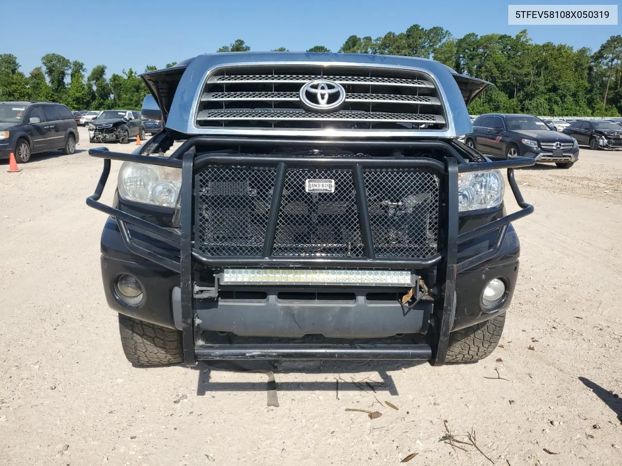 2008 Toyota Tundra Crewmax Limited VIN: 5TFEV58108X050319 Lot: 58202303