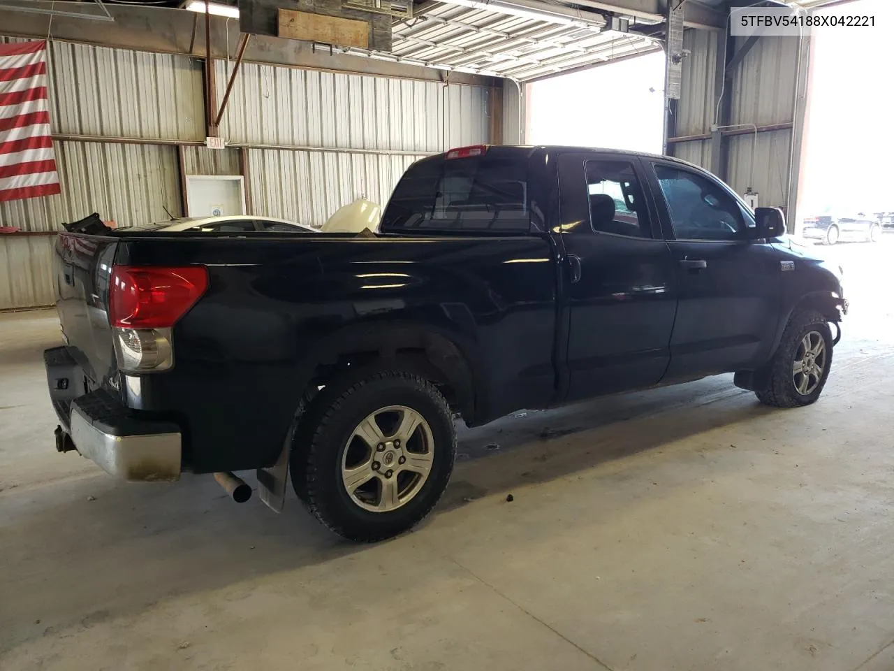 2008 Toyota Tundra Double Cab VIN: 5TFBV54188X042221 Lot: 62743814