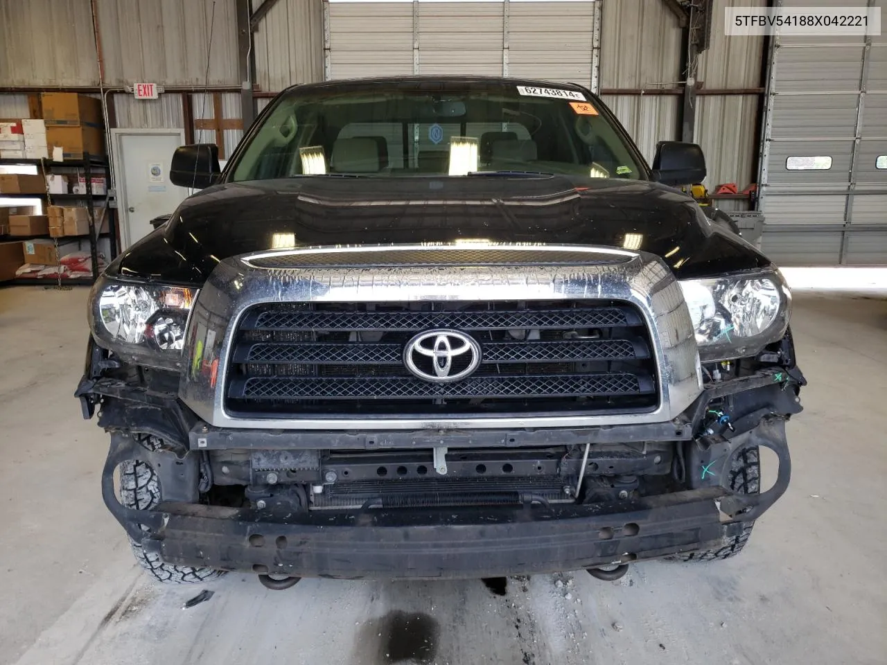 2008 Toyota Tundra Double Cab VIN: 5TFBV54188X042221 Lot: 62743814